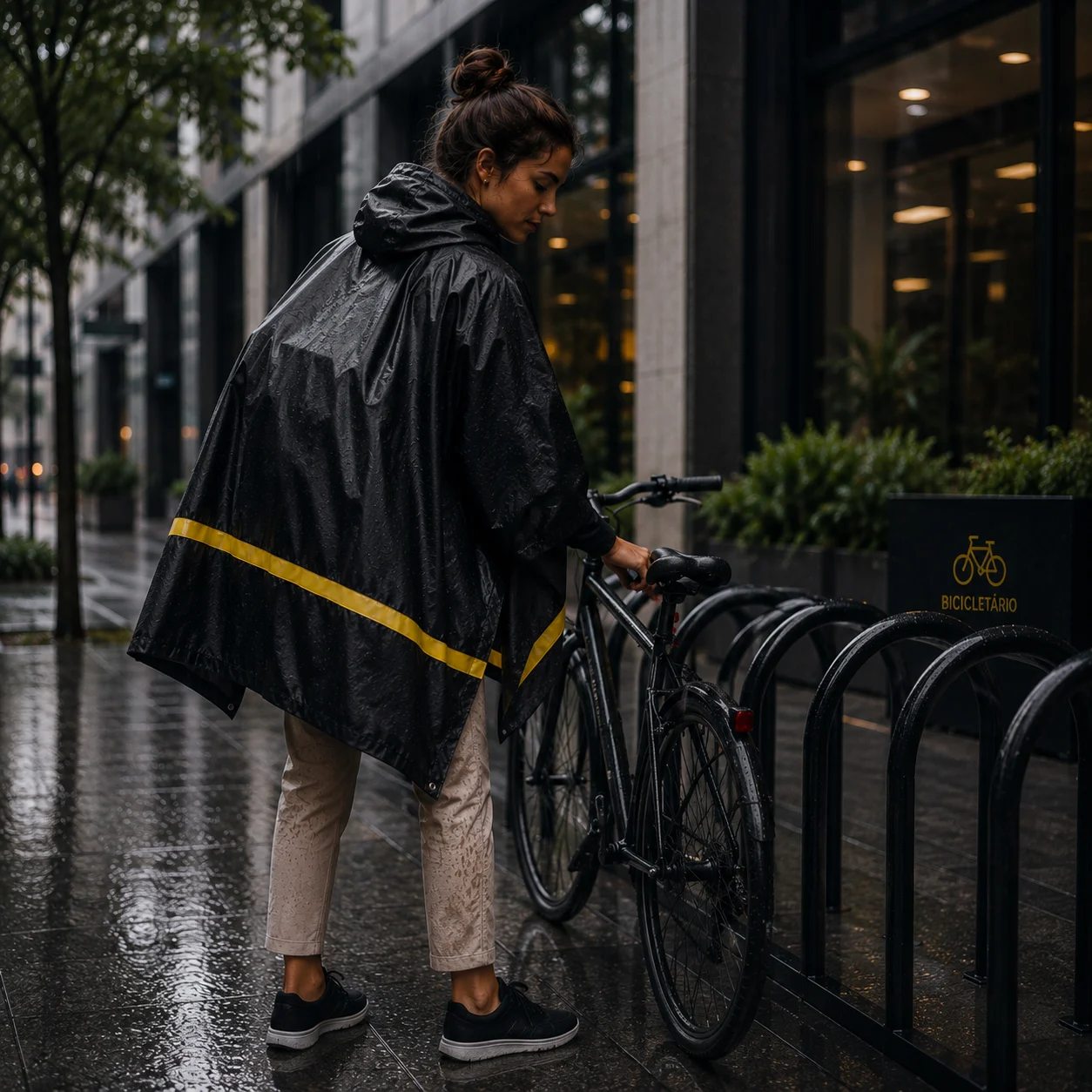 Na chuva